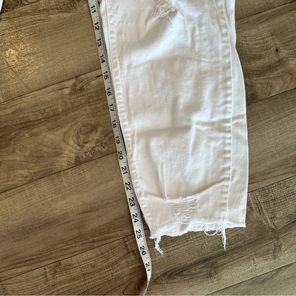 Wanna betta butt YMI white raw hem denim jeans Size 18 - Picture 5 of 11